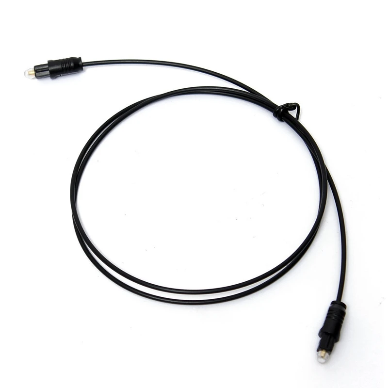 ABHU-3.3Ft/1 м мужской цифровой аудио волоконно-оптический SPDIF DVD CD кабель Toslink |