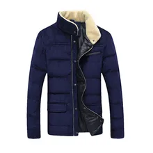 AILOOGE 2017 White Duck Thicken Jacket Men’s Coats Winter Cold Male Jackets Loose Man Outerwear Parkas 3 Colors