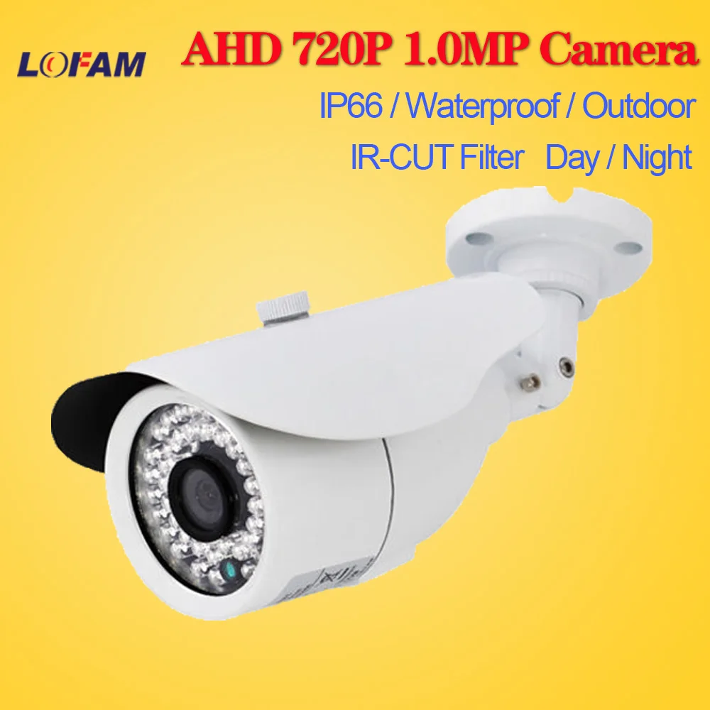 LOFAM AHD CCTV Camera 1200TVL IR Cut Filter 1.0MP AHD Camera 720P