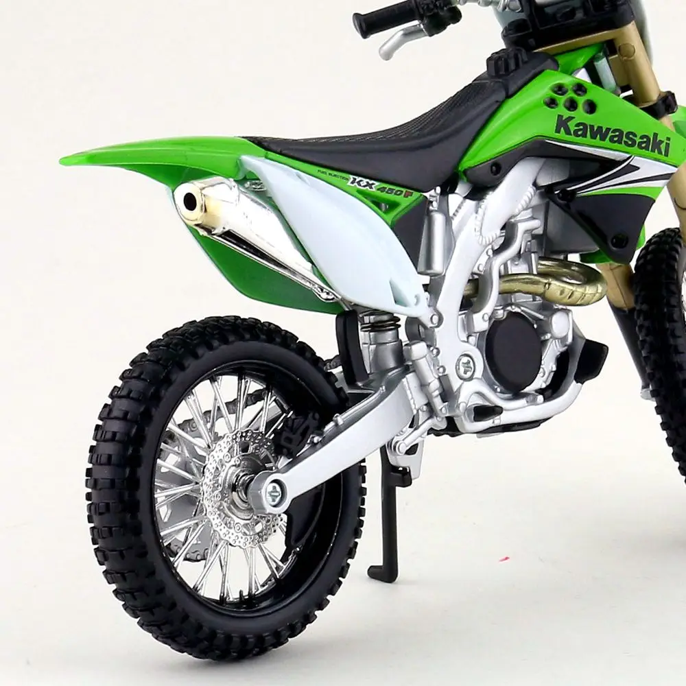 Maisto/1:12 весы/Моделирование литья под давлением модель мотоцикла Игрушка/KAWASAKI KX 450F суперкрест/деликатная детская игрушка/воротник