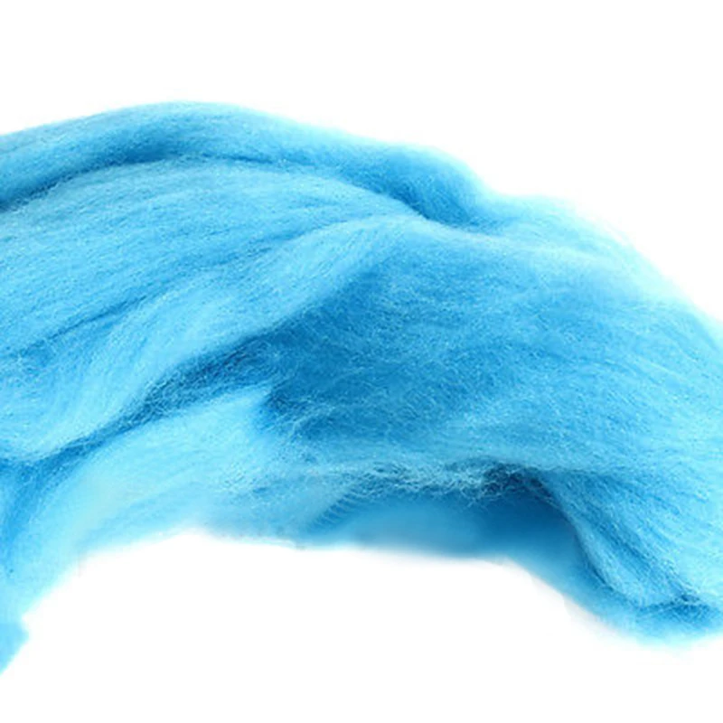 JX-LCLYL New 16 Colors Wool + 9 Needles Felting Handle Mat Set Starter DIY Tool Kit 