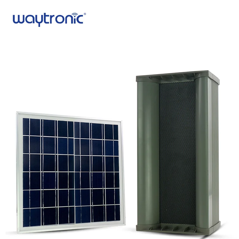 

Solar Powered Motion Sensor Sound Alarm Safety Alert Outdoor Waterproof Voice Broadcast Speaker Voice Changeable Free Shipping