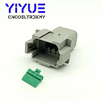 

100 Sets Deutsch DT 8 Pin Male Connector DT04-8P Gray Waterproof electrical Connector with terminas