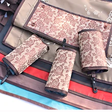 Хорошее качество! Изящная сумка с вышивкой и складная сумка для покупок из ткани, Экологичная многоразовая сумка с ручками для путешествий