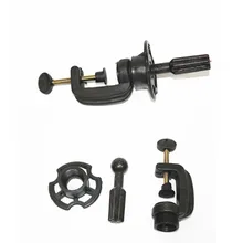 Регулируемый манекен держатель парики стенд холст пробковый блок голова черная Болванка под парик зажимные губки инструмент для тренировки волос