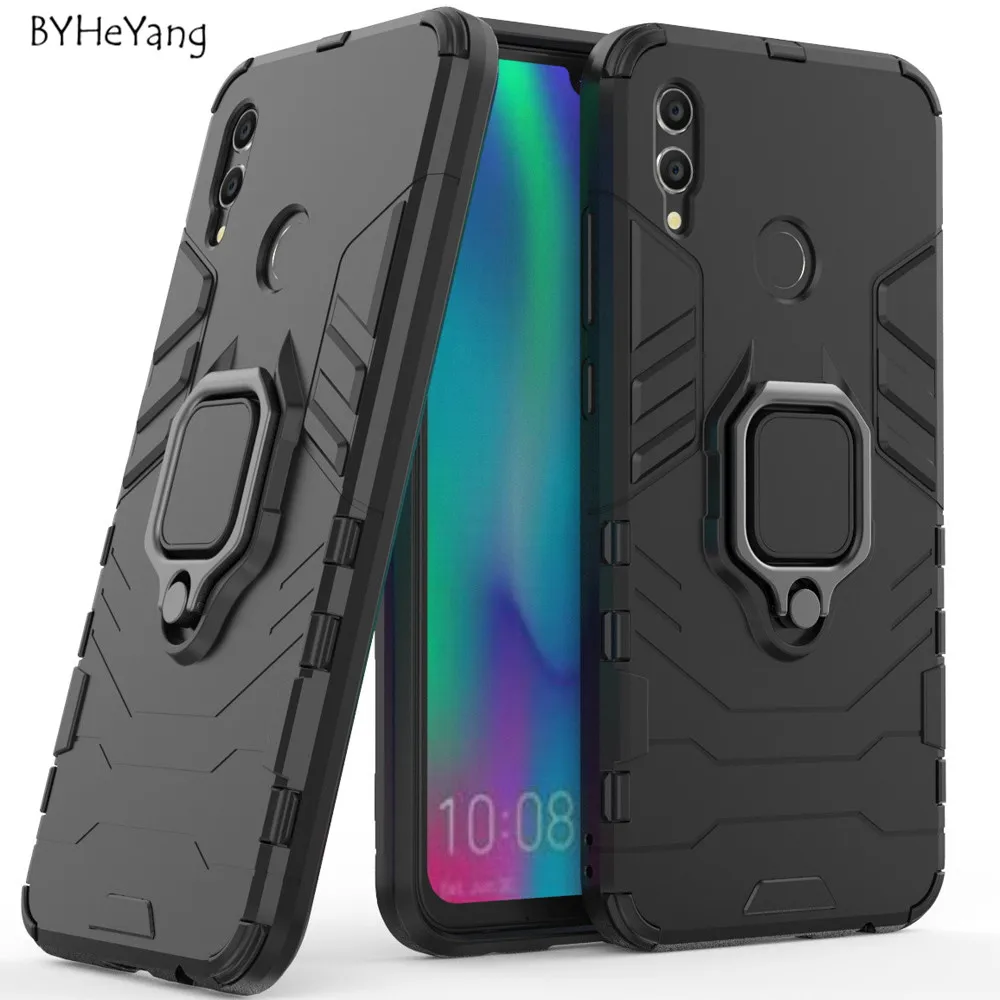 Чехол для Huawei Honor 10 Lite автомобильный держатель магнитное кольцо на присоске