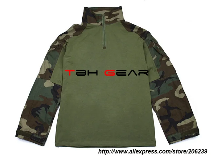 И tmc G3 боевой рубашка Лесной камуфляж НАЙКО БДУ равномерное рубашка+Бесплатная доставка(SKU12050840)