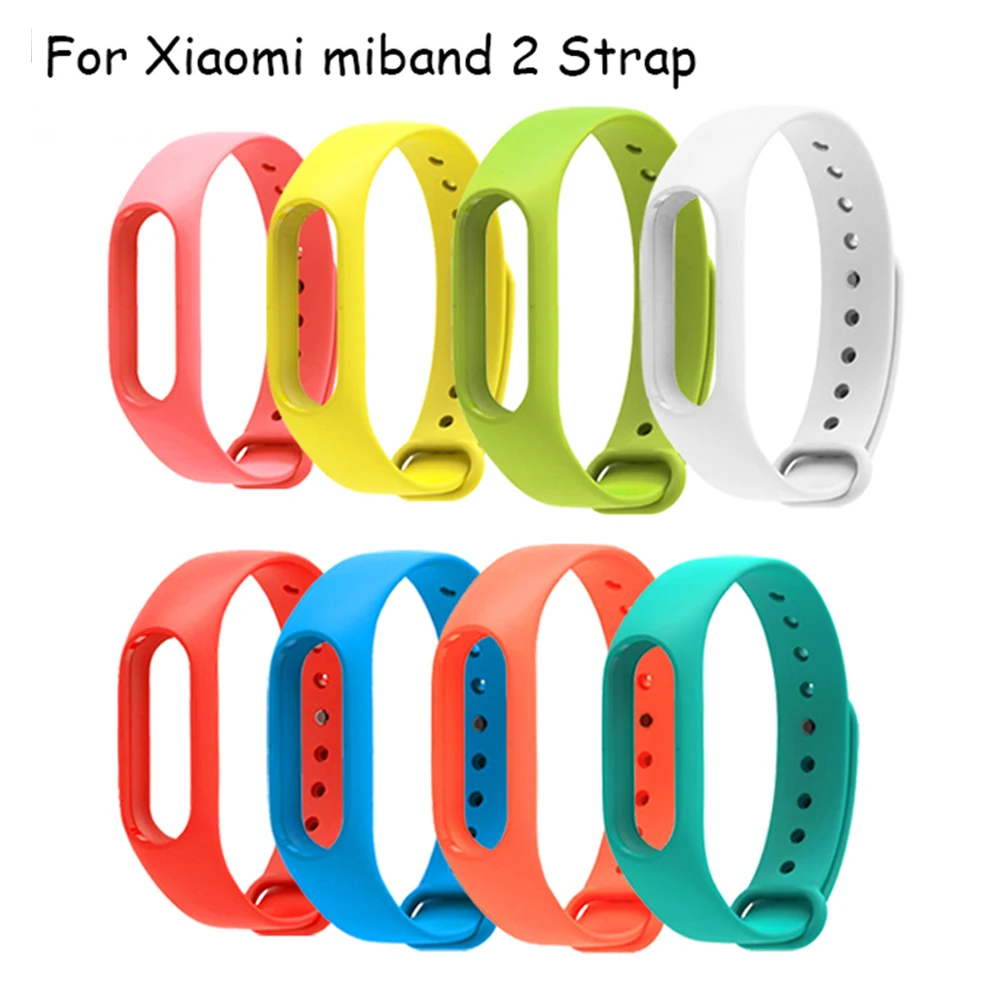 

ADORARE Watchband for Xiaomi Mi Band 2 MiBand 2 Silicone Wristbands for Xiaomi Band 2 Bracelet for Original Xiomi Mi Band2 strap