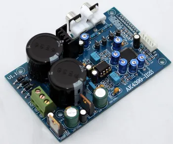 

AK4399EQ+AD827 DAC amplifier board/home audio amplifier board/DAC board