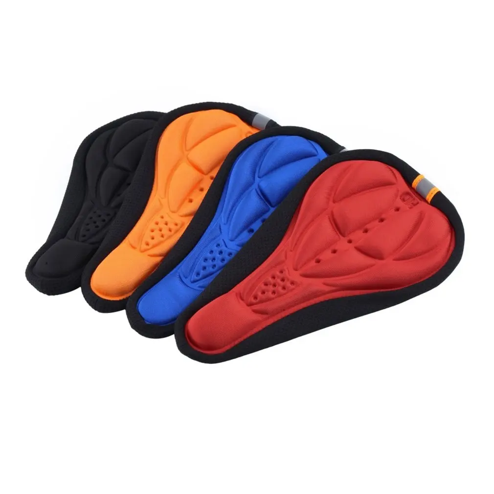 

Soft 3D Padded Cycling Bicycle MTB Bike saddle Seat Cover Cushion Sponge Foam Comfortable saddles Mat Cushion Outdoor Mat