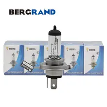 10 шт H4 P43t 12V 60/55W прозрачное стекло 3100K галогенная лампа, жесткое стекло, фара, замена автомобильных фар