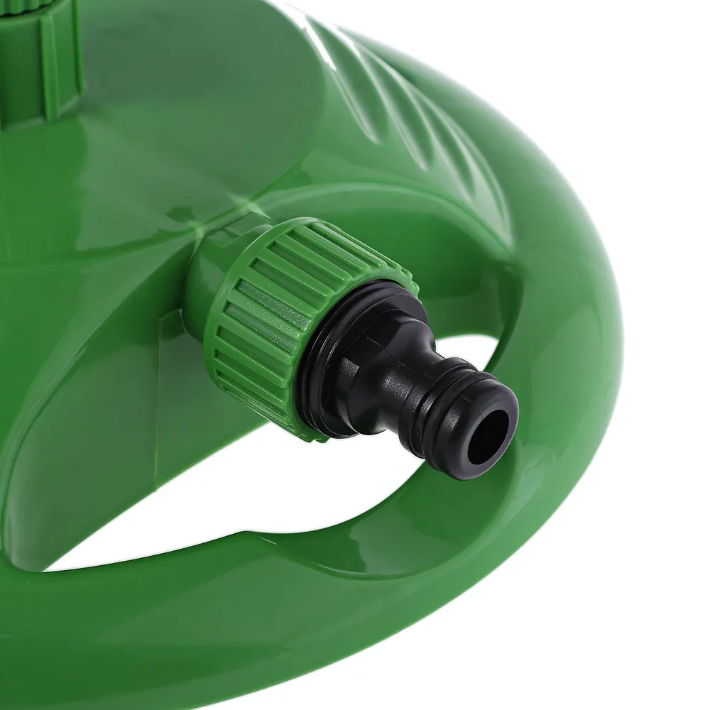 Garden 360-degree Rotary Garden Lawn Sprinkler Automatic Water Spray Irrigation Watering with Plastic for Garden Greenhouse 06