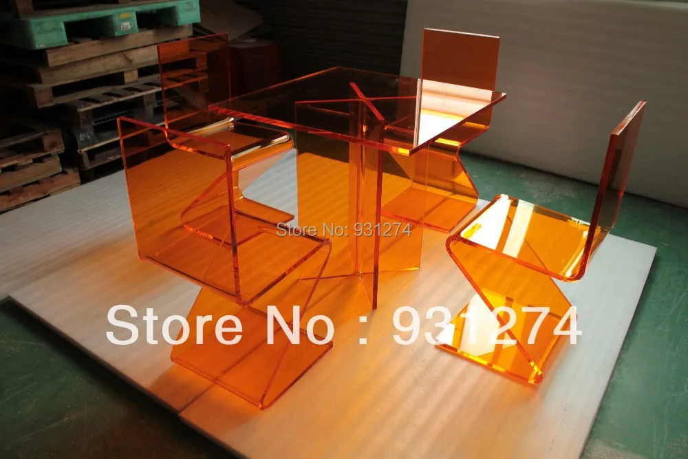 Buy ONE LUX Colored Plexiglass Acrylic Dining Table X