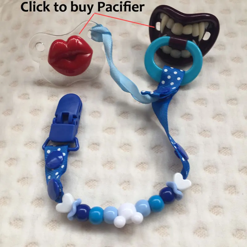 Fashion Pacifier Holder Clip for Nipples Pacifiers for Babies Beads Pacifier Chain Clip for Dummies Chain for Children's Nipple Fashion Pacifier Holder Clip for Nipples Pacifiers for Babies Beads Pacifier Chain Clip for Dummies Chain for Children's Nipple