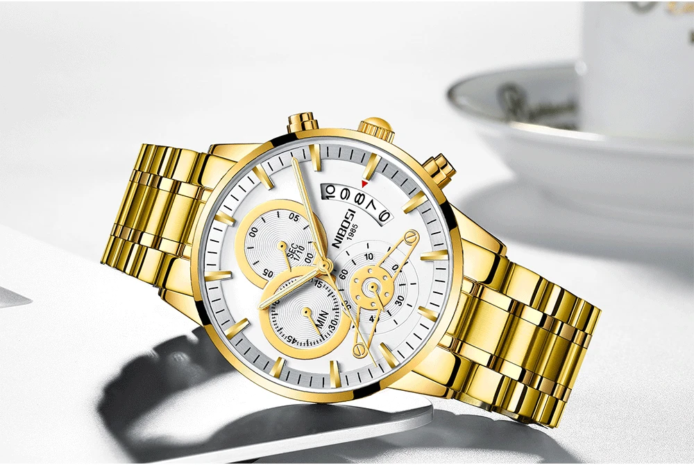 Luxury Watches Men High Quality Watches Men Luxury Brand Wristwatches Fashionable Erkek Kol Saati Metal Stainless steel Saat Man (10)