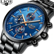Relogio 2019 New Watch Men LIGE Men Fashion Luxury All Steel Strap Waterproof Quartz Watch For Men Sport's Watch Montre Homme Relogio 2019 New Watch Men LIGE Men Fashion Luxury All Steel Strap Waterproof Quartz Watch For Men Sport's Watch Montre Homme