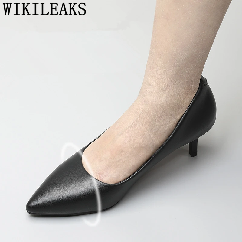 

Stiletto Heels Office Shoes Women Pointed Toe High Heels Sexy Black Pumps Women Shoes Fetish High Heels Elegant Shoes For Woman