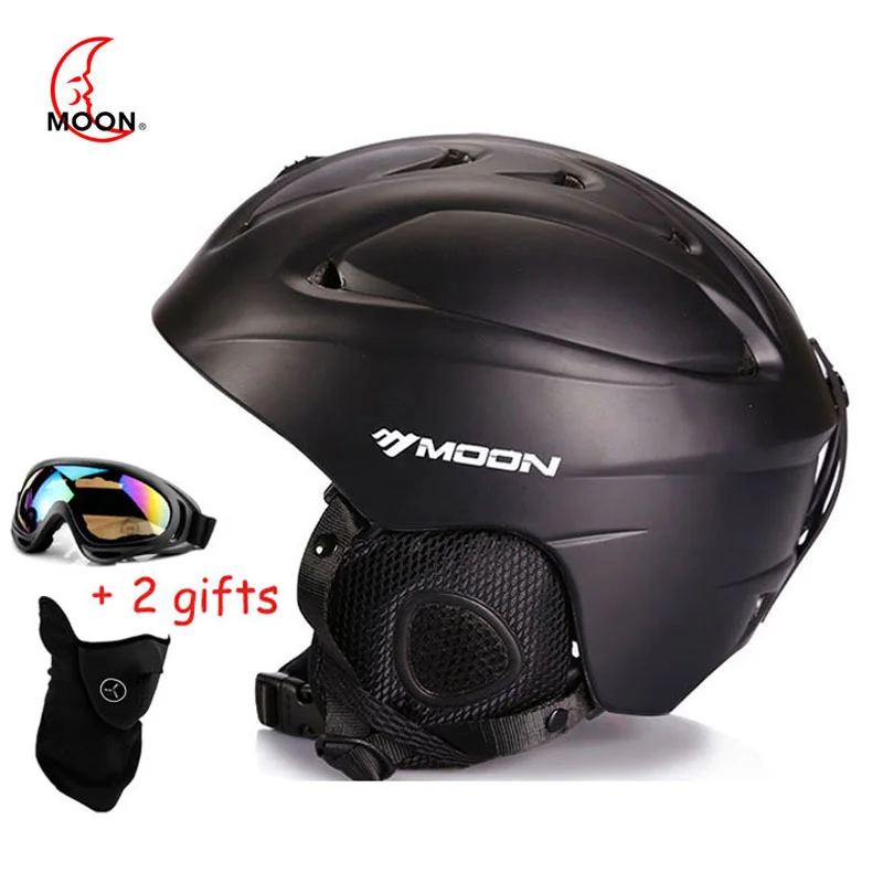 

MOON MS-86 Skiing Snowboard Helmet Winter adults Skateboard Equipment Sports Safety snow Ski Helmet Men Women with goggles