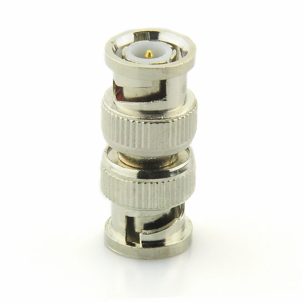 BNC Male to Male Adapter Connectors RG59 Coaxial Coupler for CCTV
