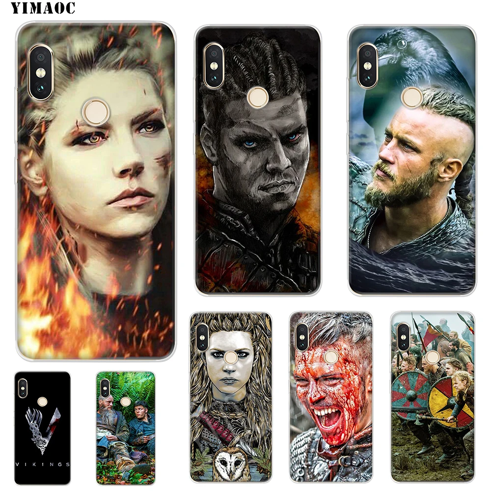

YIMAOC Vikings Travis Fimmel Soft Silicone Case for POCOPHONE F1 for Xiaomi Redmi Note 6 7 Pro 6A Mi 8 Lite TPU Cover