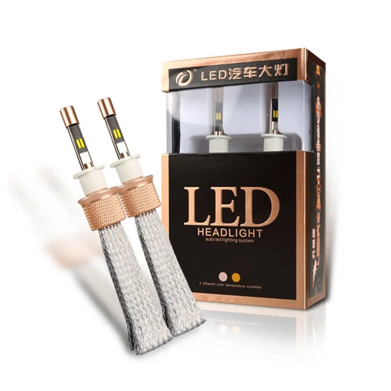 2 шт. Автомобильные светодиодные лампы H1 H3 H4 H7 H8 H9 H11 D2S|fog light|yellow fog lightsfog led light |