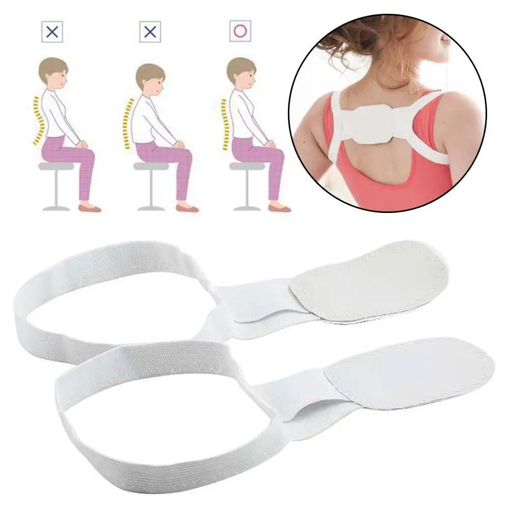 

2018 Therapy Back Shoulder Unisex Support Brace Band Posture Spine Corrector Belt Spine Support Scoliosis Band Pain Relief