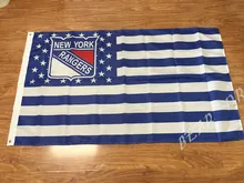 NHL New York Rangers flag 3x5ft polyester banner American flag 150 * 90 cm