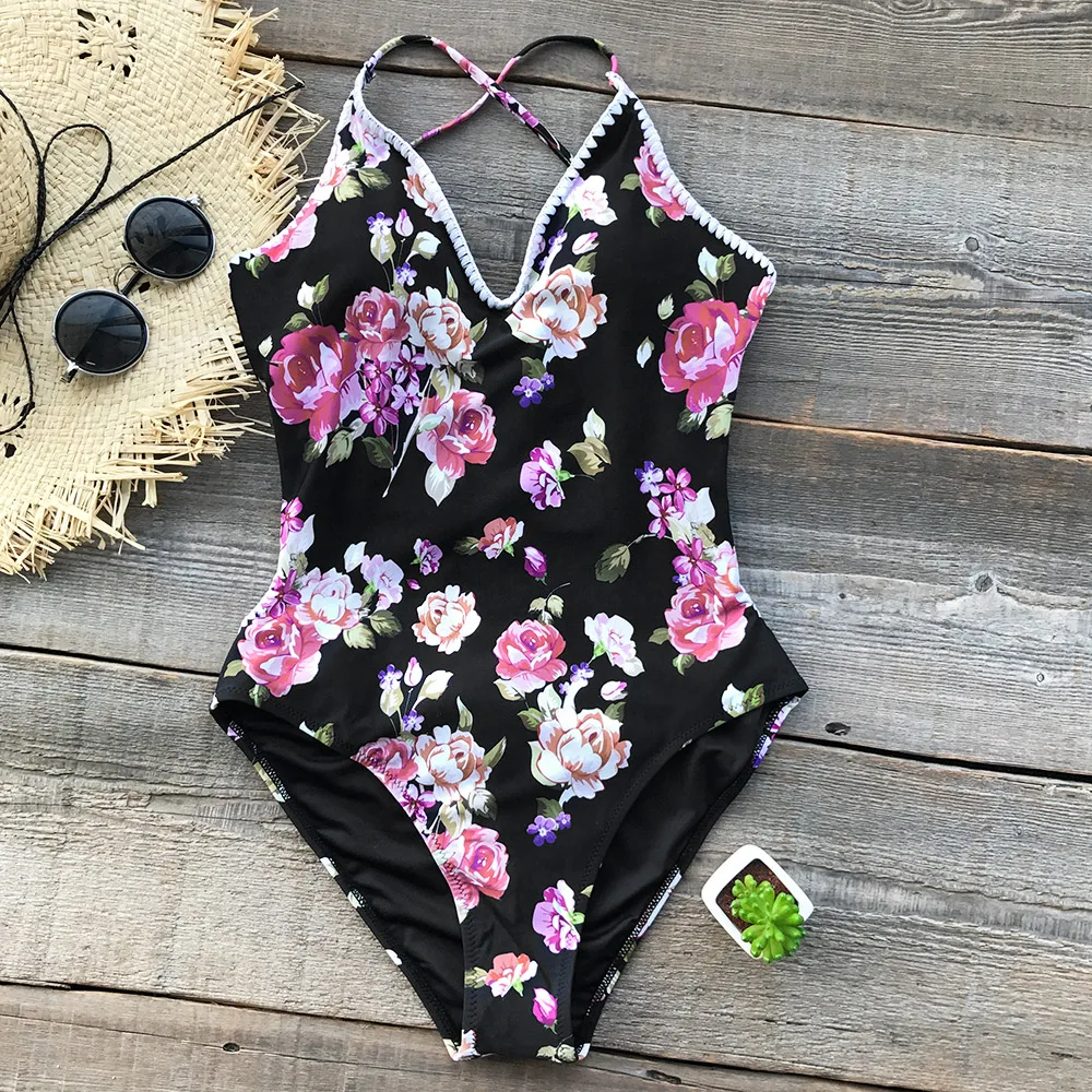 Aliexpress.com : Buy CUPSHE Mist and Noct Crochet One piece Swimsuit ...