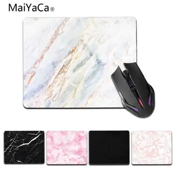 

MaiYaCa Black and Pink marble texture Anti-Slip Durable Silicone mat mouse Size 25X29cm Gaming Mousepads