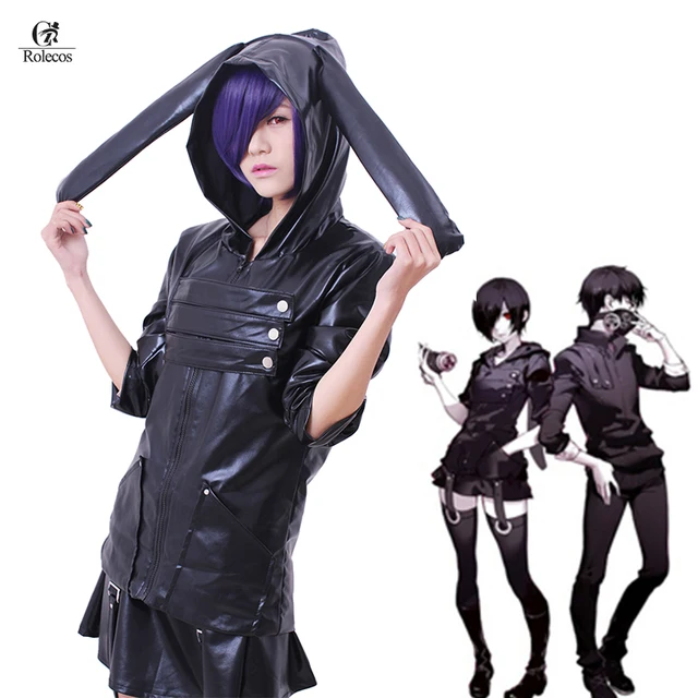 Rolecos Japanese Anime Cosplay Tokyo Ghoul Cosplay Costume Kaneki