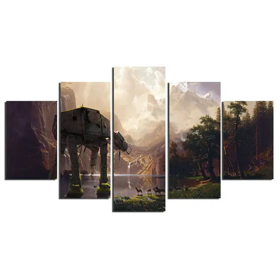 star wars canvas art 5 piece