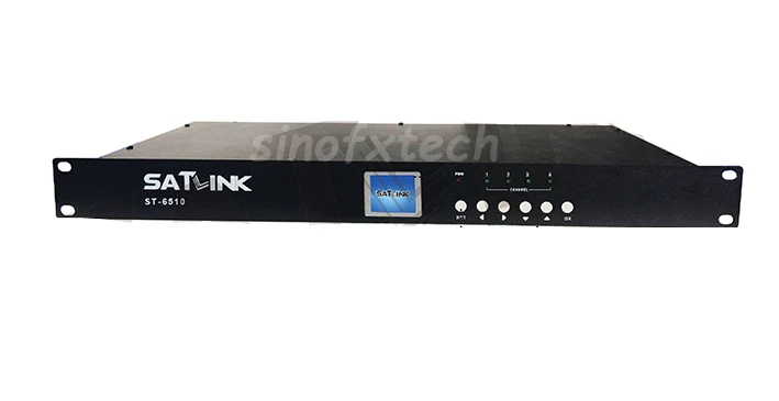 Satlink ST-6510 4 канала DVB-T модулятор HD 1080 P MPEG4 1 частота до 4 каналов лучше, чем Satlink WS-7990