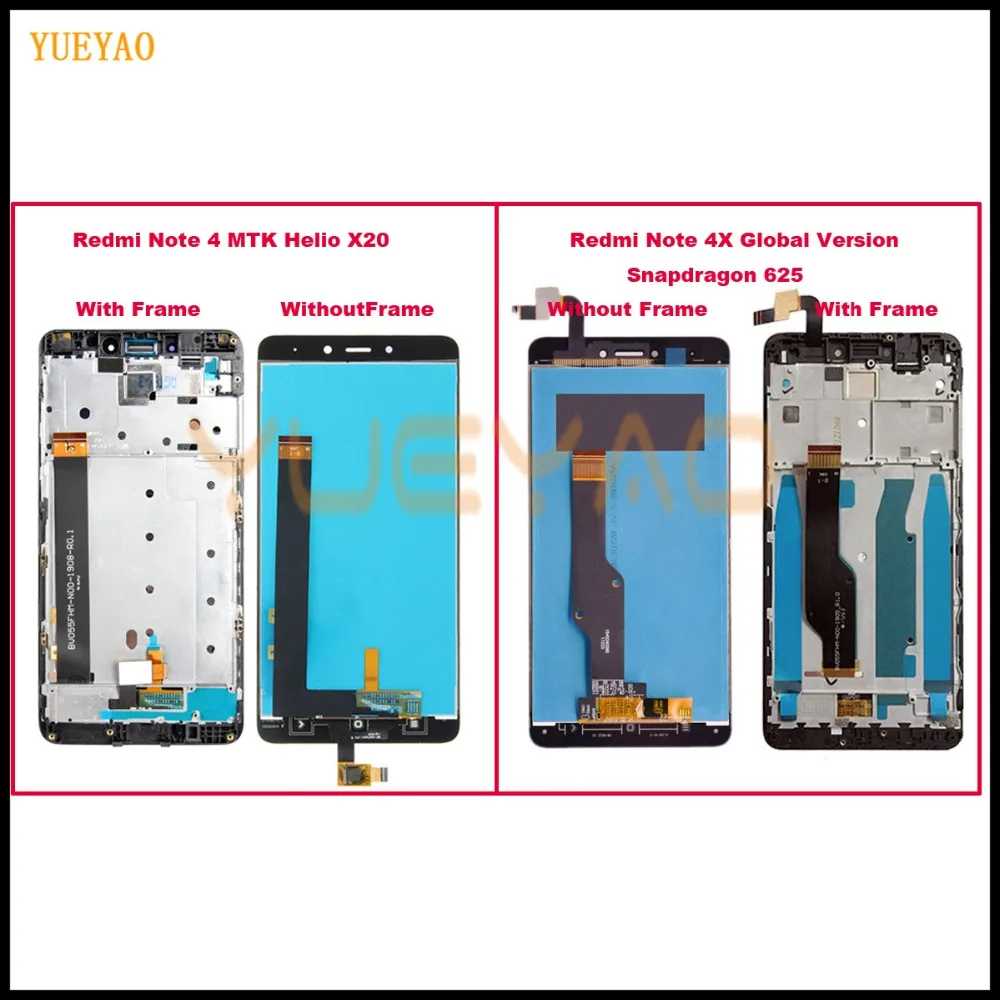 

Note 4 LCD For Xiaomi Redmi Note 4X LCD Display Touch Screen Assembly Note4X Display Replacement For Xiaomi Redmi Note 4X LCD