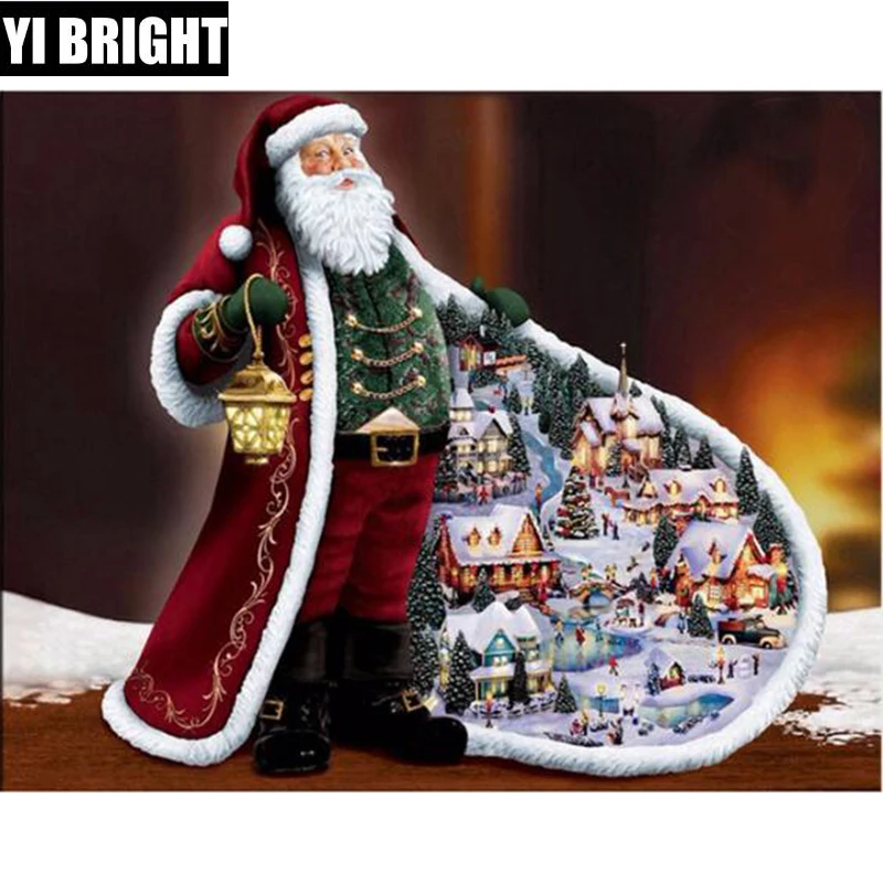 

5D diy handmade Square/Round diamond painting"Christmas"diamond embroidery sale stitch kit Diamond Mosaic home living XPZ