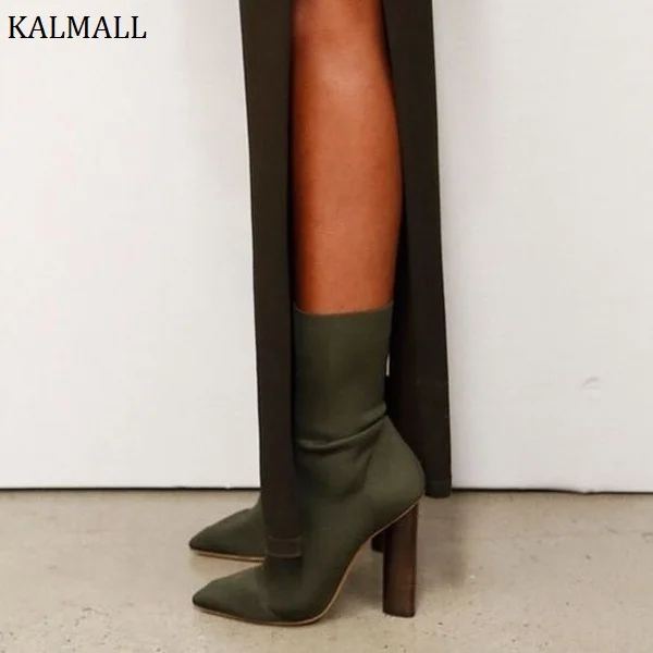 block heel ankle boots outfit