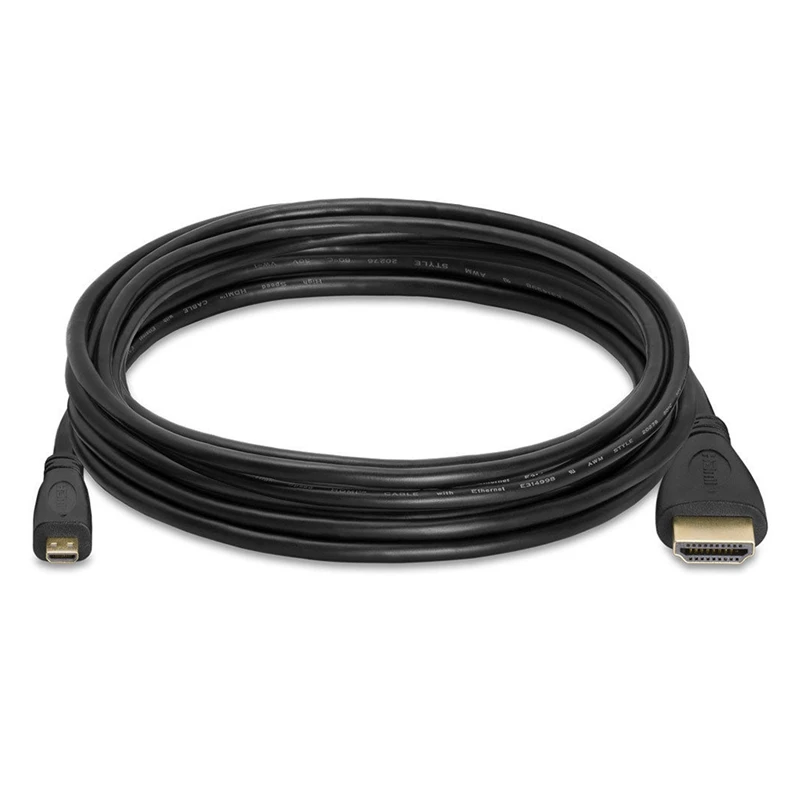 

0.5M Micro-Type Hdmi To Hdmi Male Adapter Converter Cable For Droid Htc 4G 1080P