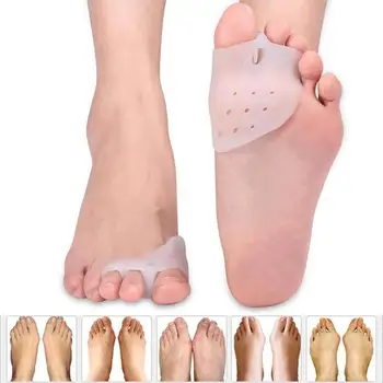 

1 pair Bunion Corrector Relief Gel Toe Separator Toes Straightener Hammer Pads Cushion Massager