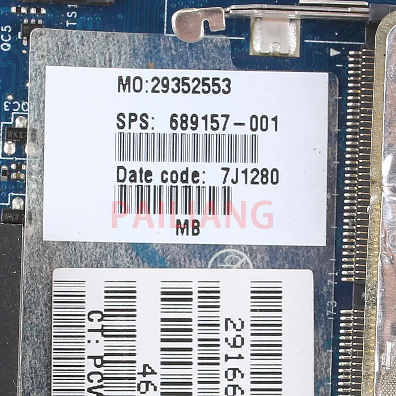 Материнская плата PAILIANG для ноутбука HP ENVY4 материнская ПК 689157 001 QAU51 LA 8731P полностью
