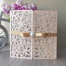 50 шт./уникальная открытка на заказ с цветочным принтом, Лидер продаж, свадебные приглашения, открытка в США, акция, элегантный Цветочный складной