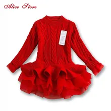 Новинка г.; вязаный свитер для девочек; осенне-зимняя детская одежда; пуловеры; свитера; вязаная крючком Детская одежда для девочек; 4 цвета