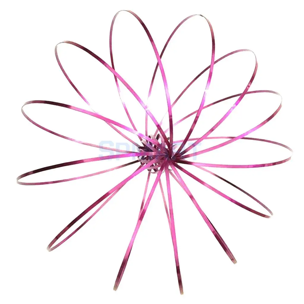 2 шт. потрясающая 3D Динамическая научная гаджет игрушка Flow rings игрушка жонглирование мечта/Танцевальная вечеринка Весна