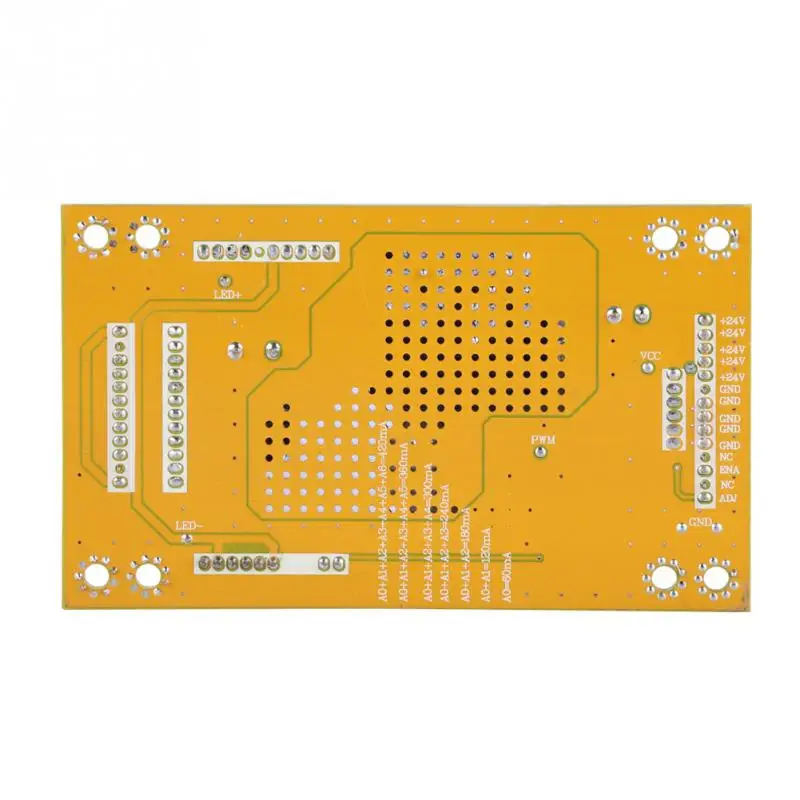 Универсальный 26-55 дюймов светодиодный ЖК-Телевизор подсветка постоянный ток драйвер платы Boost Adapter Board - Цвет: Цвет: желтый