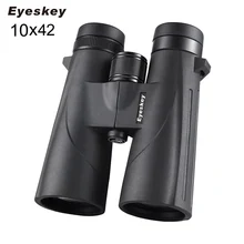 Eyeskey 10x42 Профессиональный бинокль HD телескоп Bak-4 заполненный азотом водонепроницаемый бинокль для наружного кемпинга охоты