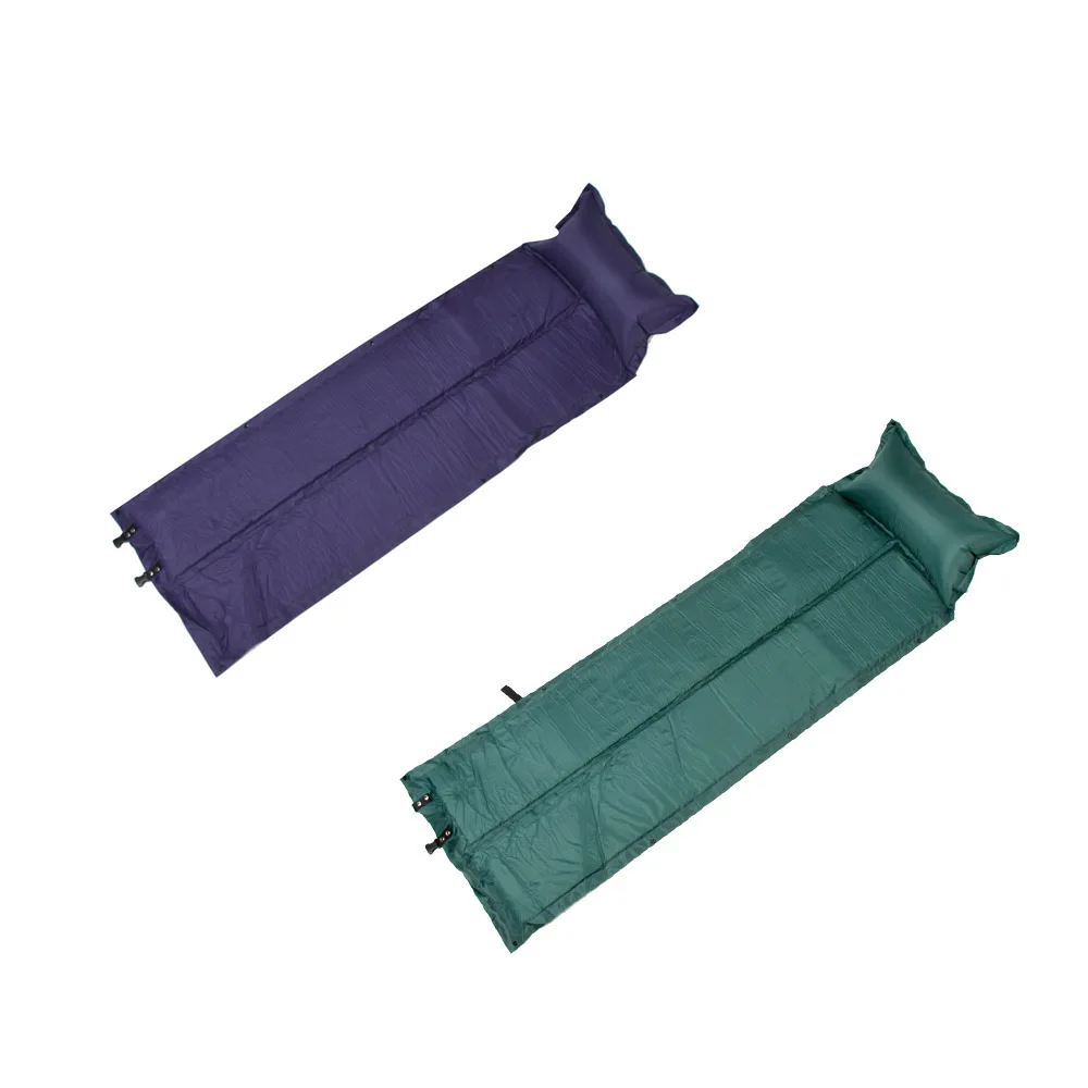 

188*57*2.5cm Outdoor Waterproof Camping Mat Automatic Inflatable Mat Dampproof Sleeping Pad Tent Air Mat Mattress with Pillow