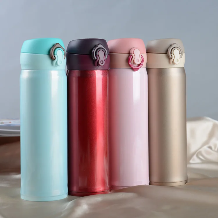 Portable Stainless Steel Thermos Cup Travel Mug Office Tea Coffee Water