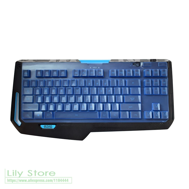 For Logitech G310 mechanical keyboard protector film 87 key game office