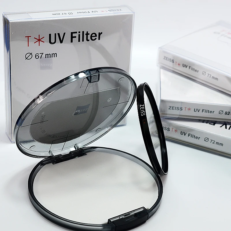Профессиональный ультратонкий фильтр Carl Zeiss T * UV 49 52 55 58 62 67 72 77 82 мм для объектива