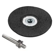 3 ''шлифовальный и шлифовальный диск полировальный коврик держатель с 1/4 дюймовым хвостовиком для вращающегося инструмента высокого качества