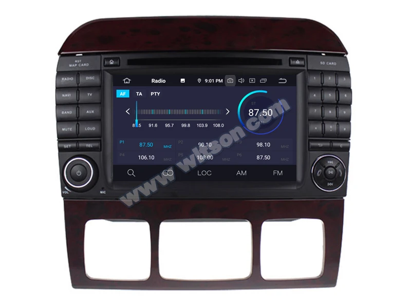 Cheap WITSON Android 9.0 CAR DVD GPS RADIO for MERCEDES-BENZ S CLASS S-W220/S280/S320/S350 audio system with gps car audio gps dvd 9