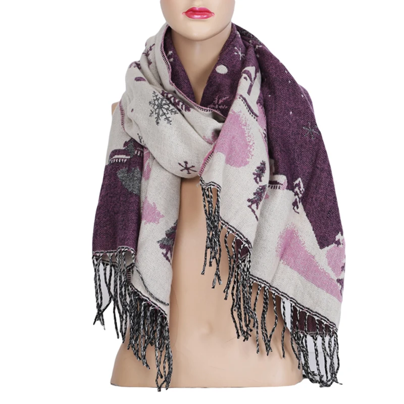 womens christmas shawl